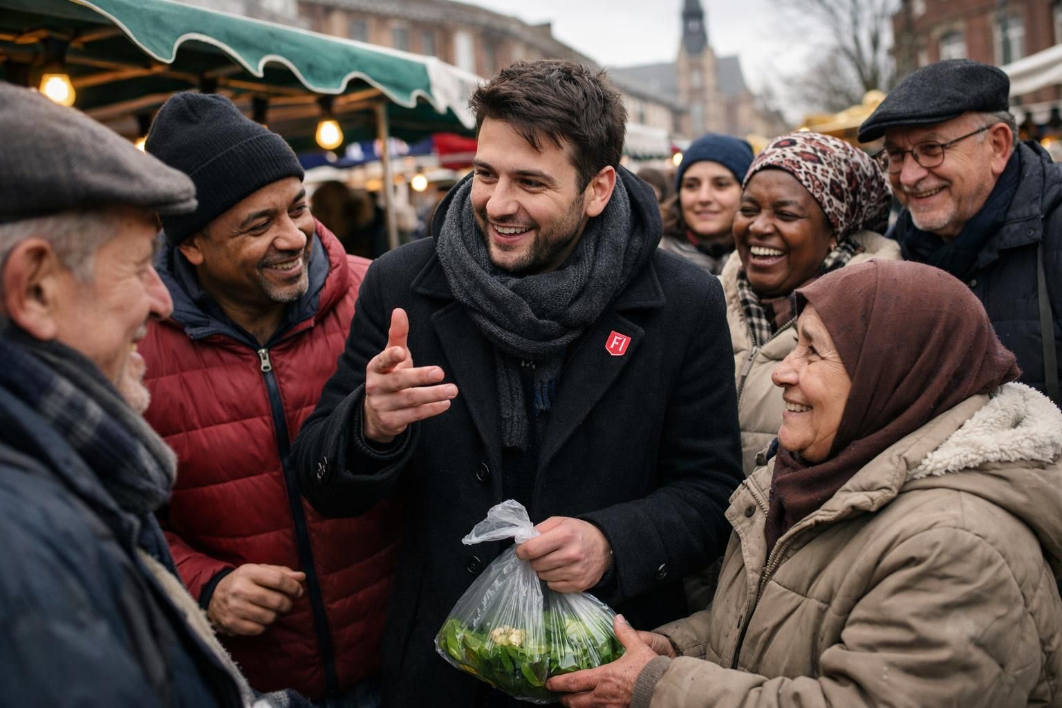 à roubaix, découvrez l'engagement de david guiraud, surnommé le «bébé cnews», candidat déterminé qui mise tout pour remporter la victoire sur le terrain.