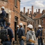 à roubaix, une brigade spécialisée revitalise les logements vacants en parcourant les rues de la ville aux mille cheminées, redonnant vie et dynamisme au patrimoine local.