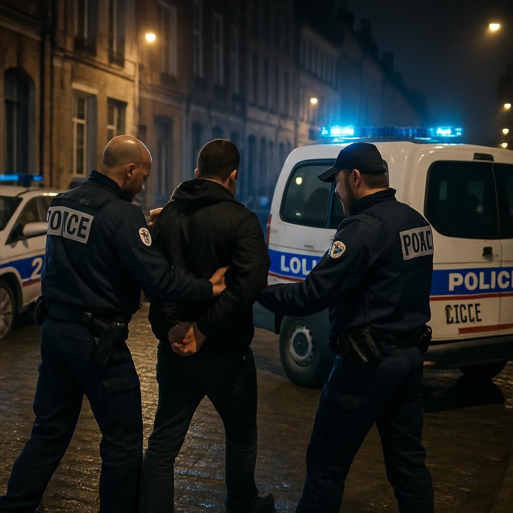 interpellation à lille de l'homme recherché pour meurtre et tentative de meurtre à bord d'un avion. découvrez les détails de cette opération policière.