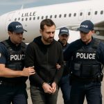 interpellation à lille de l'homme recherché pour meurtre et tentative de meurtre suite à une enquête liée à un avion. suivez les détails de cette opération policière.