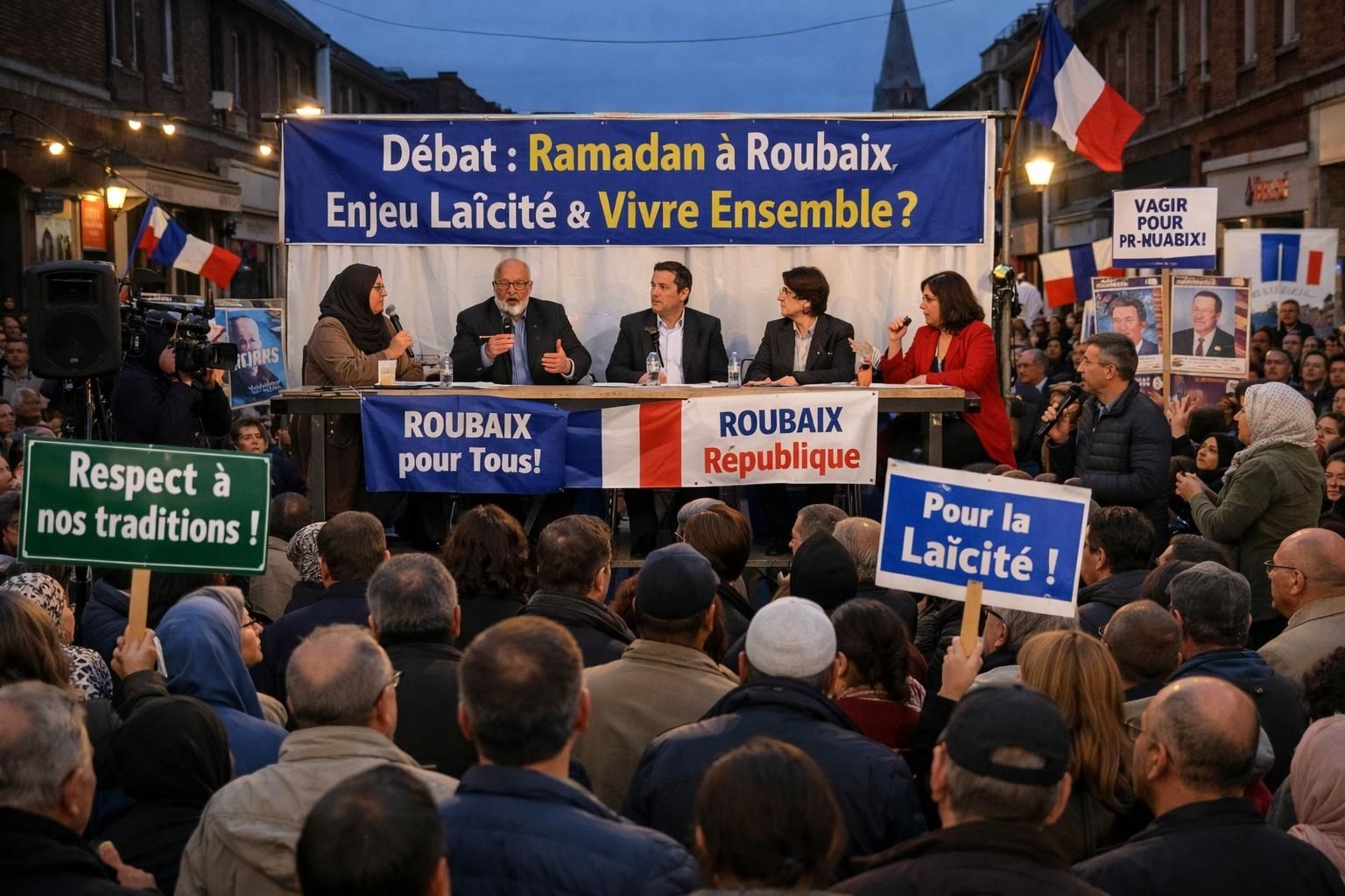 découvrez le premier épisode du carnet de campagne à roubaix : ramadan en débat, un candidat hors script et un maire aux visions dédoublées, une plongée au cœur des enjeux politiques locaux.
