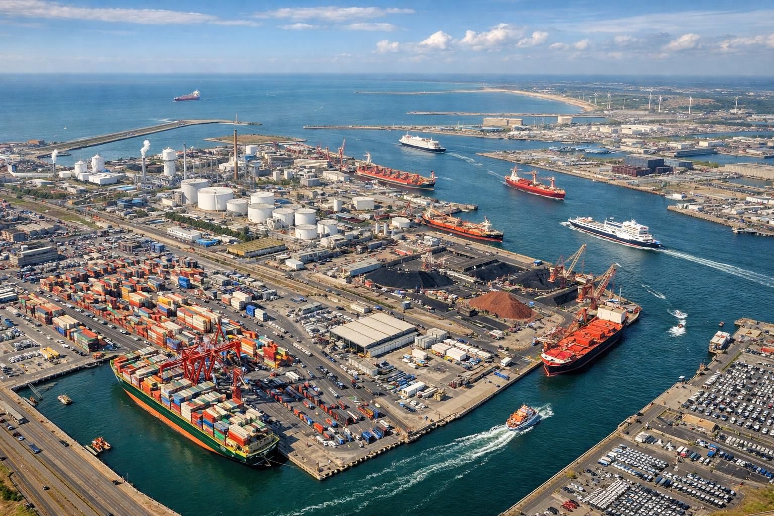 découvrez le bilan exceptionnel du commerce maritime au port de dunkerque en 2025, marquant une année record en activité et en performance pour ce hub stratégique.