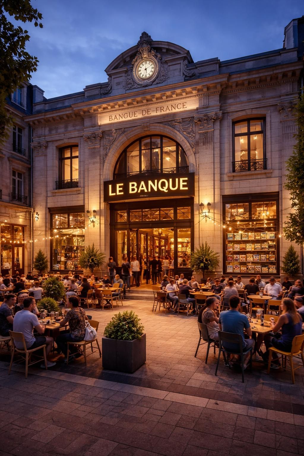 découvrez la luck à dunkerque, un bar à jeux et restaurant branché installé dans l'ancienne banque de france, alliant ambiance conviviale et cuisine moderne.
