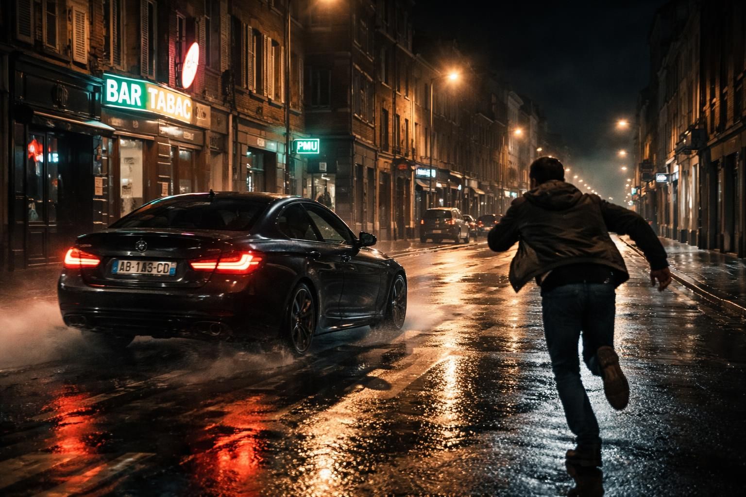 à dunkerque, une victime de cambriolage et de vol de voiture décide de poursuivre elle-même les voleurs, déterminée à récupérer ses biens.