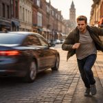 à dunkerque, victime d'un cambriolage et du vol de sa voiture, un homme décide de poursuivre lui-même les voleurs pour récupérer ses biens.