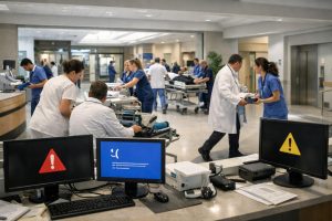 à dunkerque, l’hôpital alexandra lepève a activé le plan blanc en raison d'une panne informatique majeure, mobilisant tout le personnel pour assurer la continuité des soins.