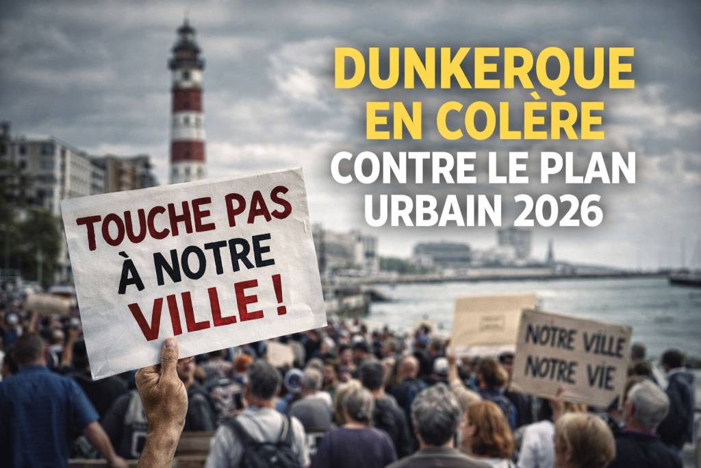 Dunkerque proteste contre le plan urbain