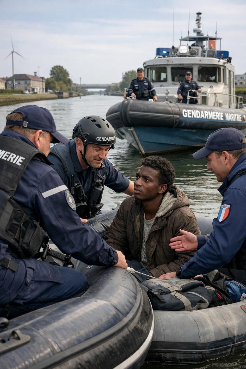 dunkerque : un soudanais intercepté conformément à la nouvelle doctrine des 'taxi boat' a été finalement relaxé par la justice, illustrant les enjeux juridiques et humains de cette politique.