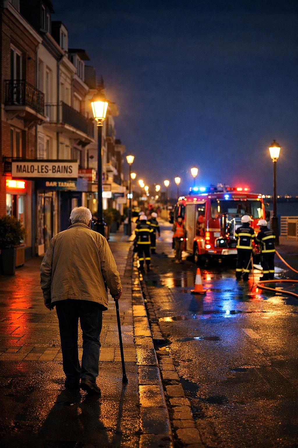 un senior a été retrouvé déambulant dans le quartier de malo à dunkerque après avoir quitté les urgences, suscitant inquiétude et mobilisation.