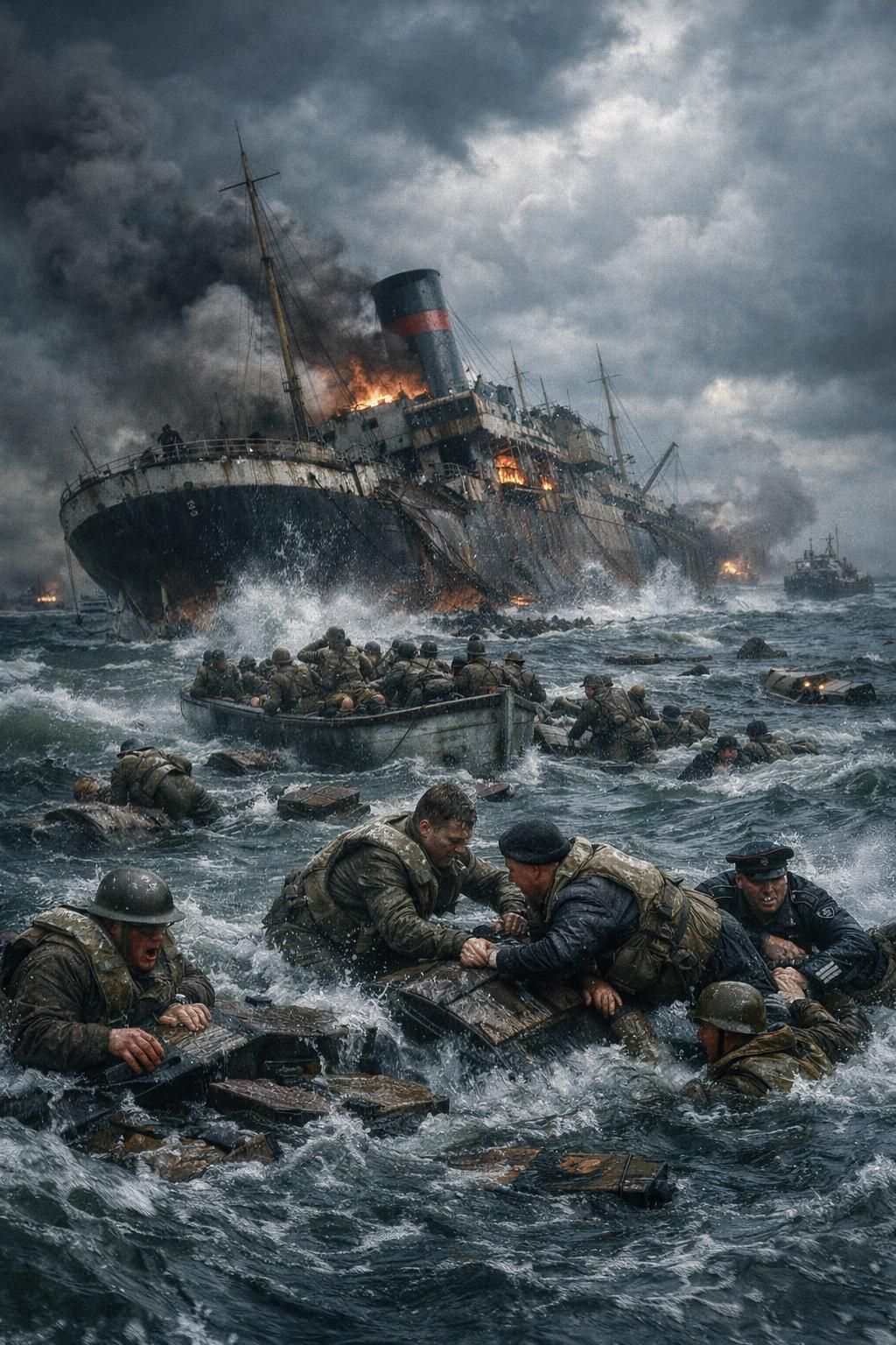 assistez à une conférence à dunkerque pour revivre et comprendre la tragédie du navire « scotia » pendant l'opération dynamo, un moment clé de l'histoire de la seconde guerre mondiale.