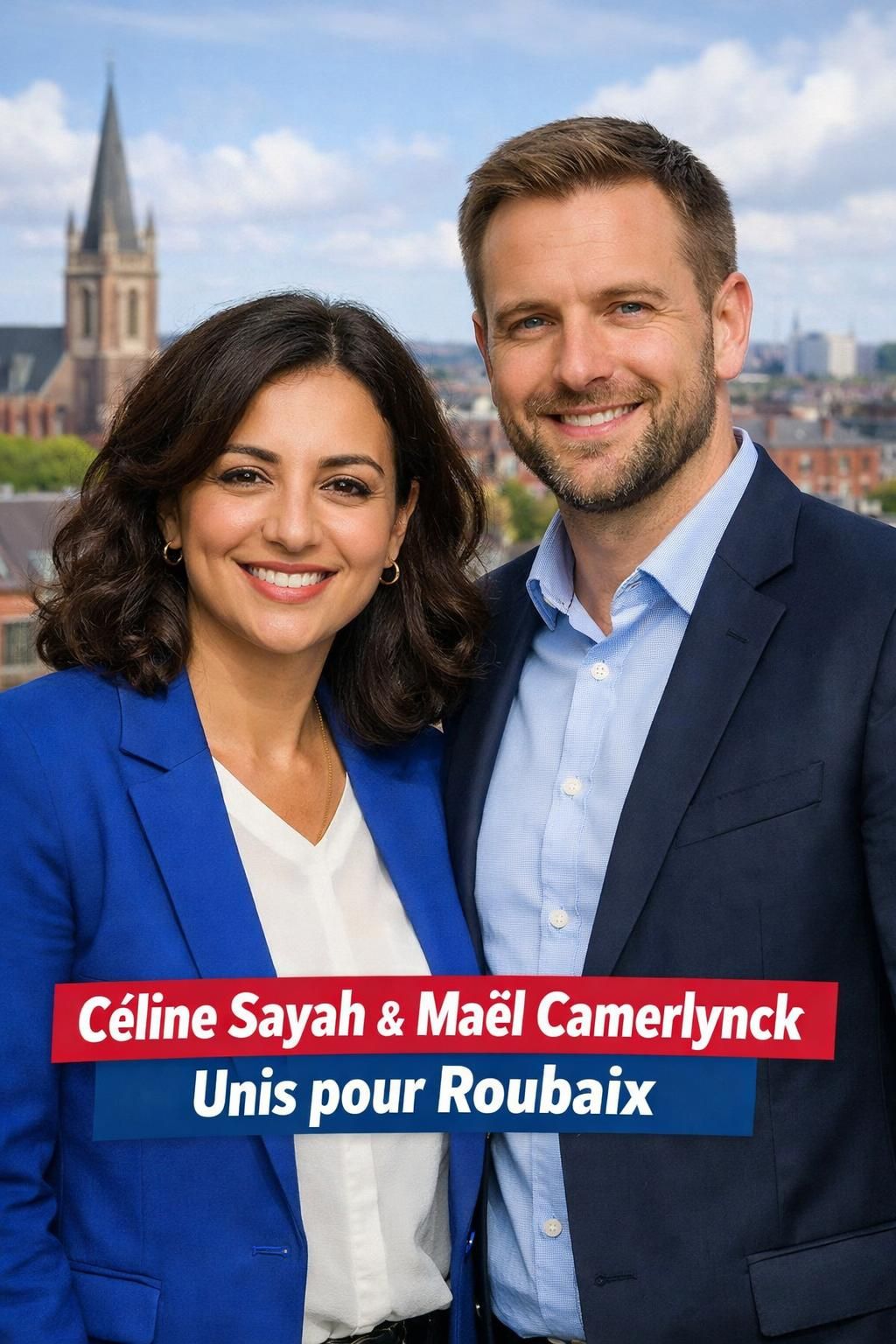 découvrez l'alliance entre céline sayah (rn) et maël camerlynck (debout la france) pour les élections municipales à roubaix, une union stratégique sur une liste commune.