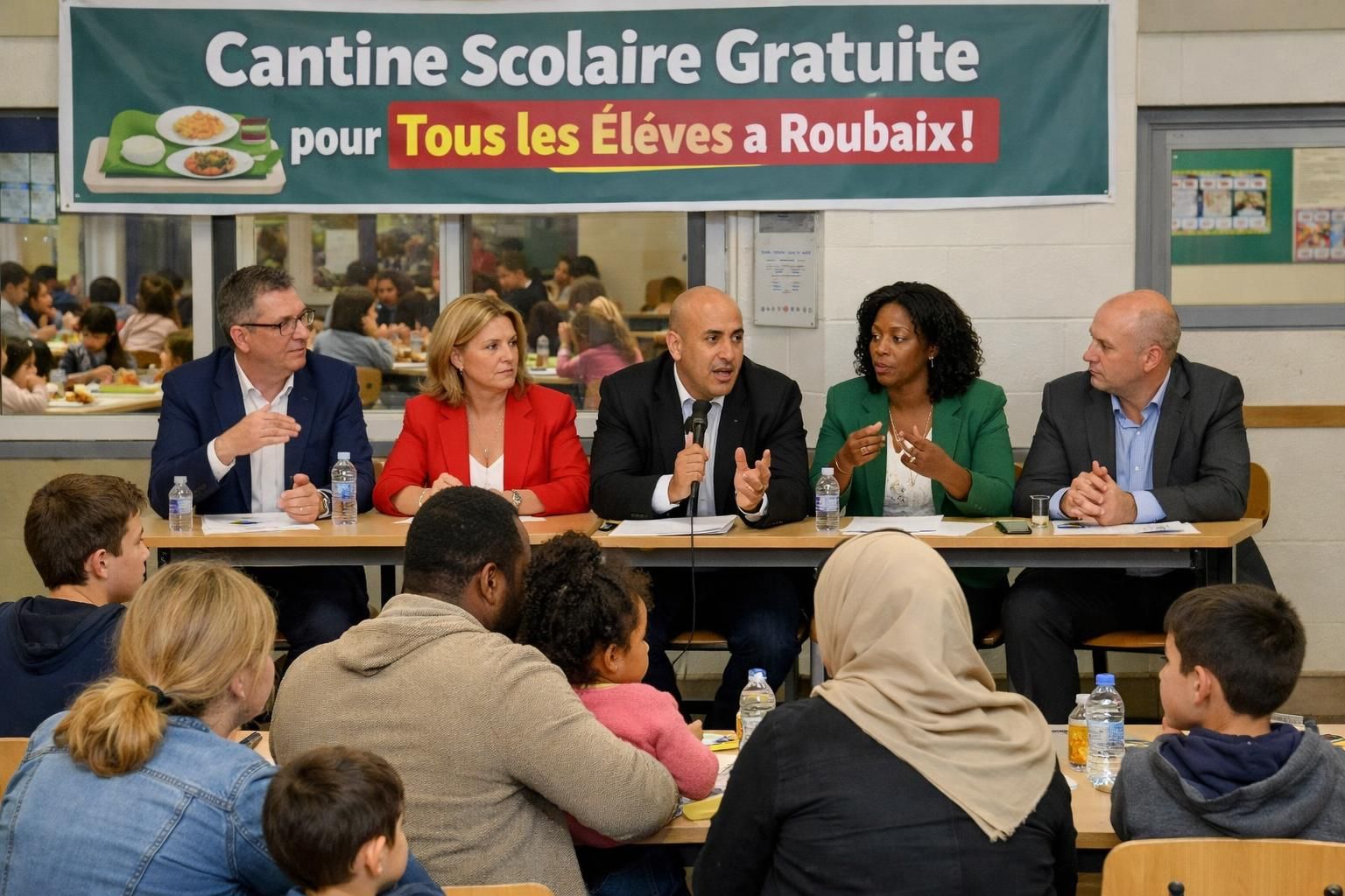 découvrez le coût réel de la cantine gratuite pour tous les élèves à roubaix dans le cadre des élections municipales et les enjeux financiers associés.