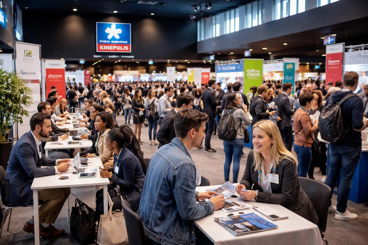 découvrez plus de 500 opportunités d'emploi au grand salon de recrutement organisé au kinepolis de lomme. ne manquez pas cette chance unique de rencontrer des recruteurs et de booster votre carrière !
