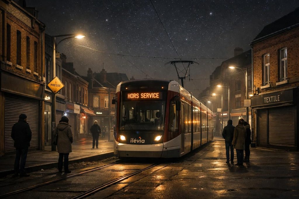 découvrez les détails de l'interruption nocturne prolongée du tramway à roubaix, opérée par ilévia, impactant la métropole lilloise et ses déplacements.