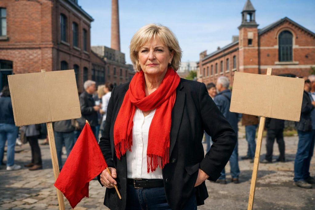 françoise delbarre se présente de nouveau aux municipales à roubaix pour défendre les idéaux de lutte ouvrière et promouvoir une politique engagée au service des travailleurs.