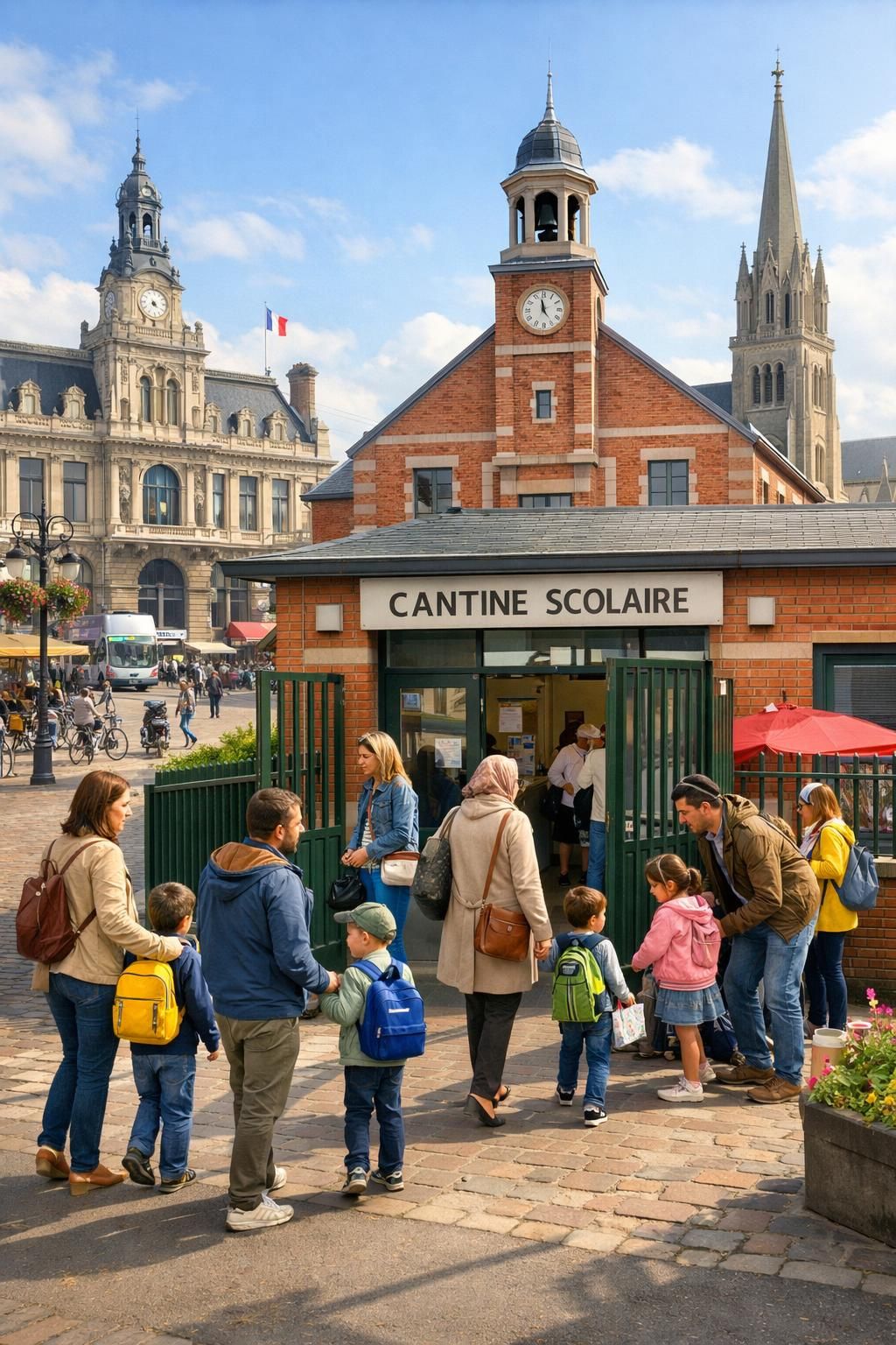 découvrez comment karim amrouni propose de lier la cantine gratuite à l’engagement des parents dans le cadre des municipales à roubaix.