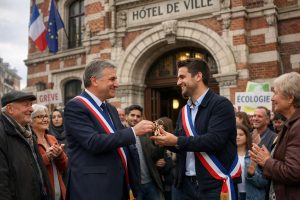 à roubaix, changement à la tête de la mairie après une année marquée par de nombreux événements importants. découvrez les nouvelles orientations et les perspectives pour la ville.