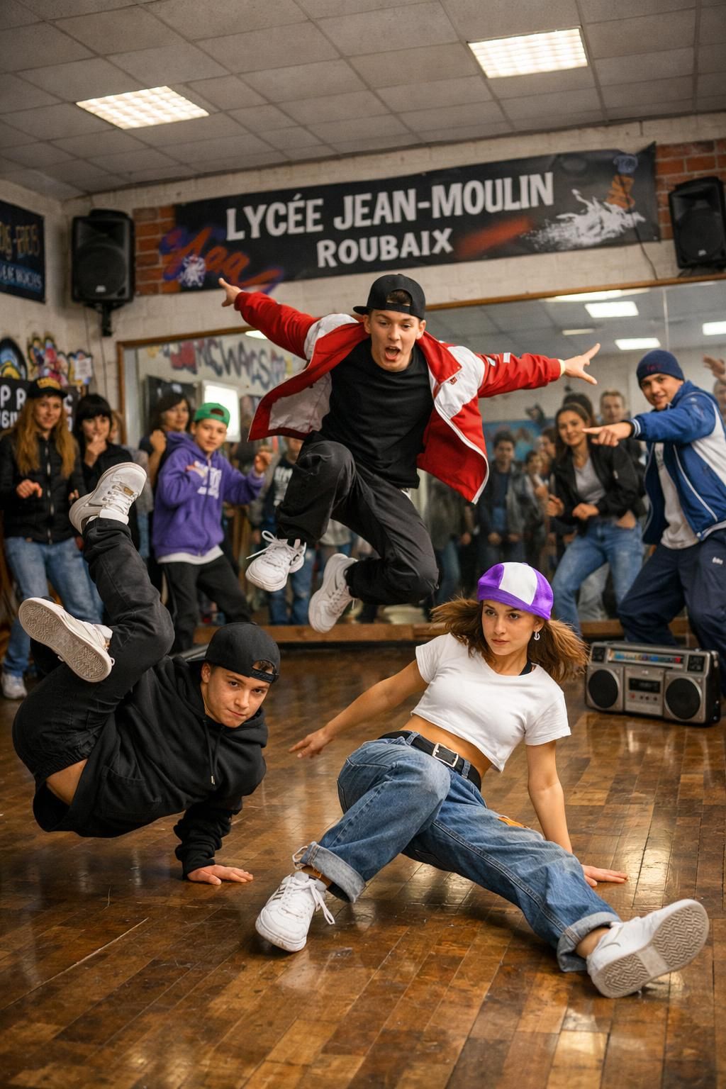 découvrez comment le lycée jean-moulin à roubaix accueille la culture hip-hop, offrant aux élèves un espace d'expression artistique et de création urbaine.