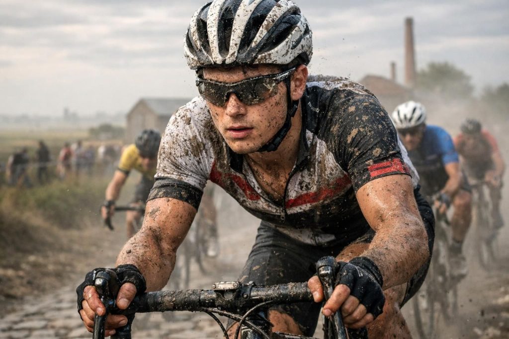 découvrez l'interview exclusive de raphaël jeune qui partage son expérience et ses ambitions à paris-roubaix, affrontant les meilleurs cyclistes du monde.