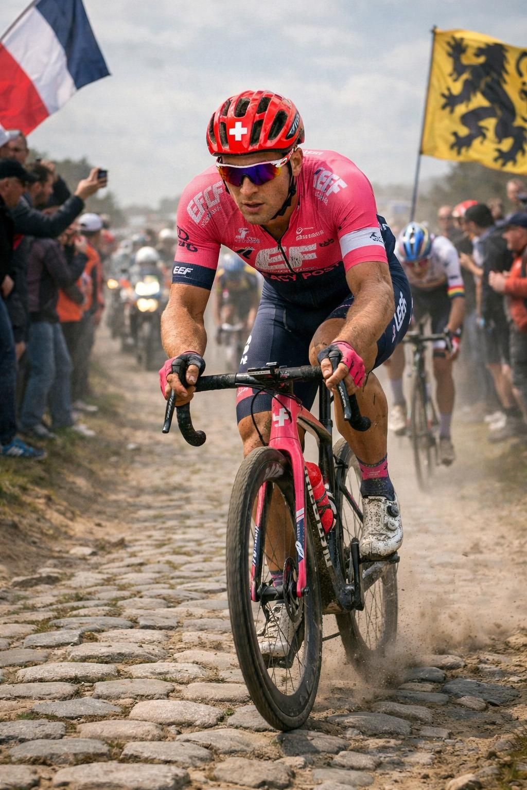 découvrez l'interview exclusive de stefan bissegger qui partage sa vision d'une saison réussie, centrée sur son ambition d'atteindre le podium à paris-roubaix.