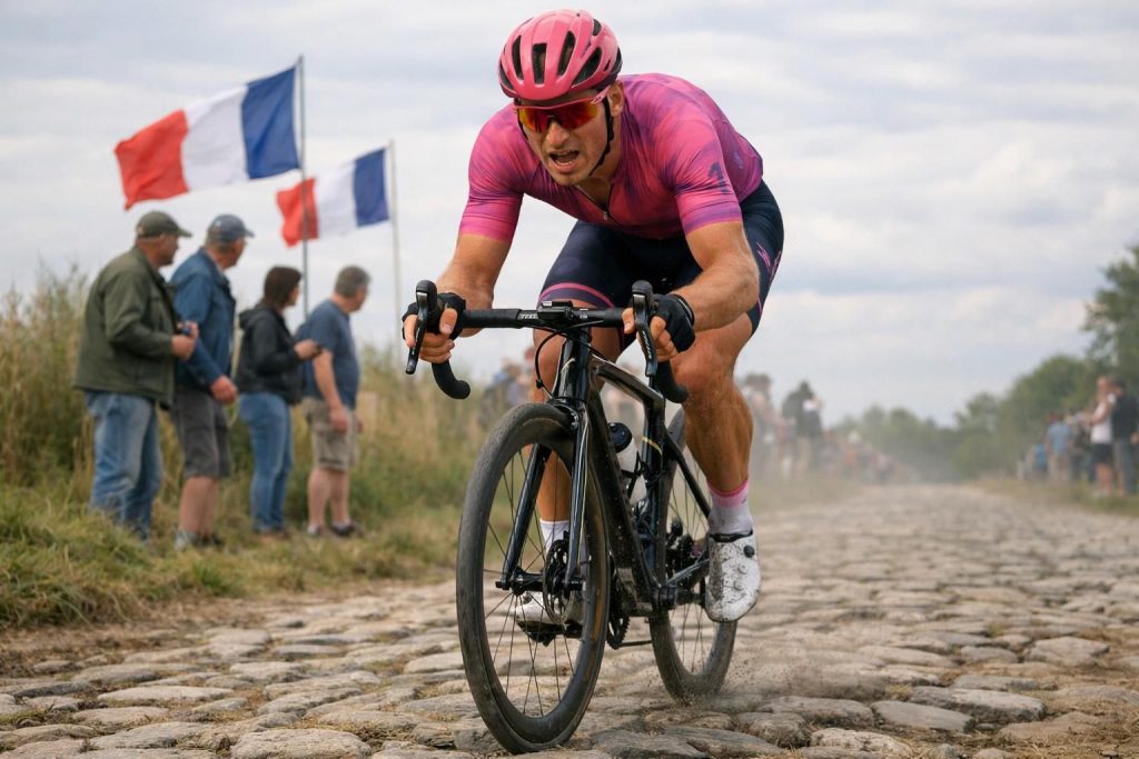 découvrez les ambitions de stefan bissegger pour la saison avec un objectif clair : viser le podium lors de la mythique course paris-roubaix.