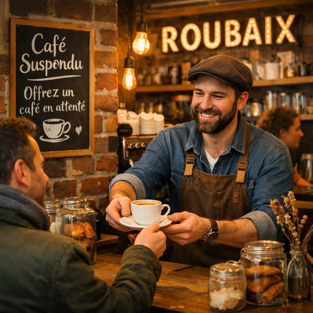 découvrez comment un restaurant roubaisien charme la ville avec son concept unique de « café suspendu », alliant convivialité et solidarité pour tous les habitants.