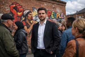 à roubaix, david guiraud travaille à renforcer sa présence politique locale pour consolider son ancrage et gagner la confiance des habitants.