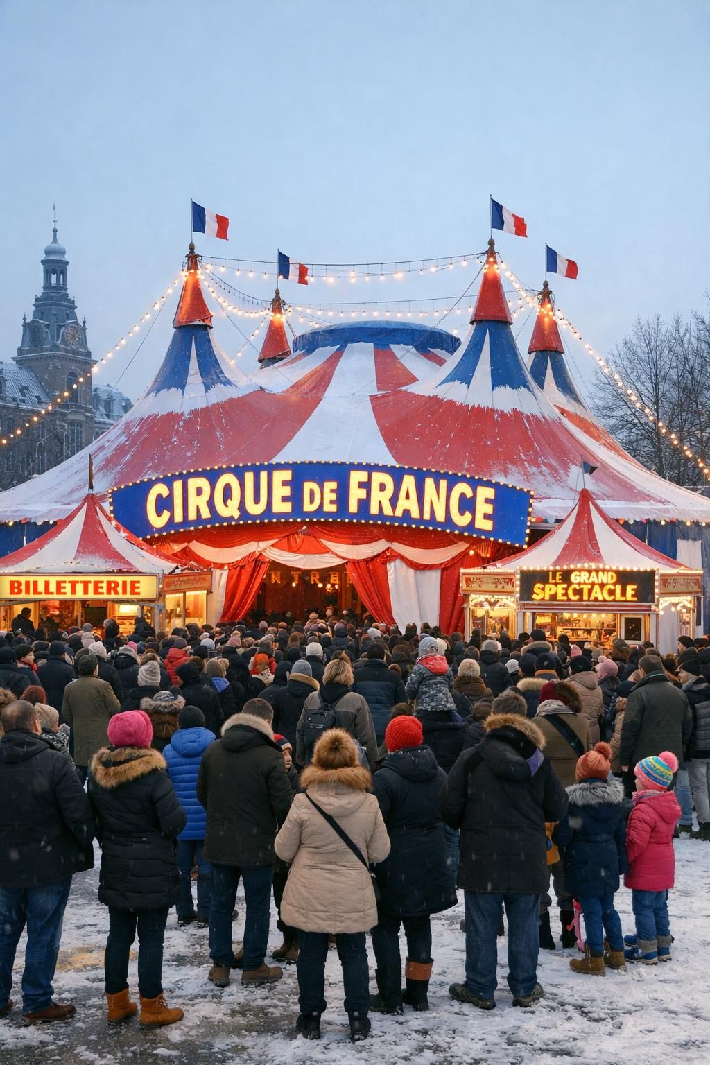 découvrez le cirque de france place de la citoyenneté à roubaix, avec des spectacles captivants à ne pas manquer jusqu'au 28 février.
