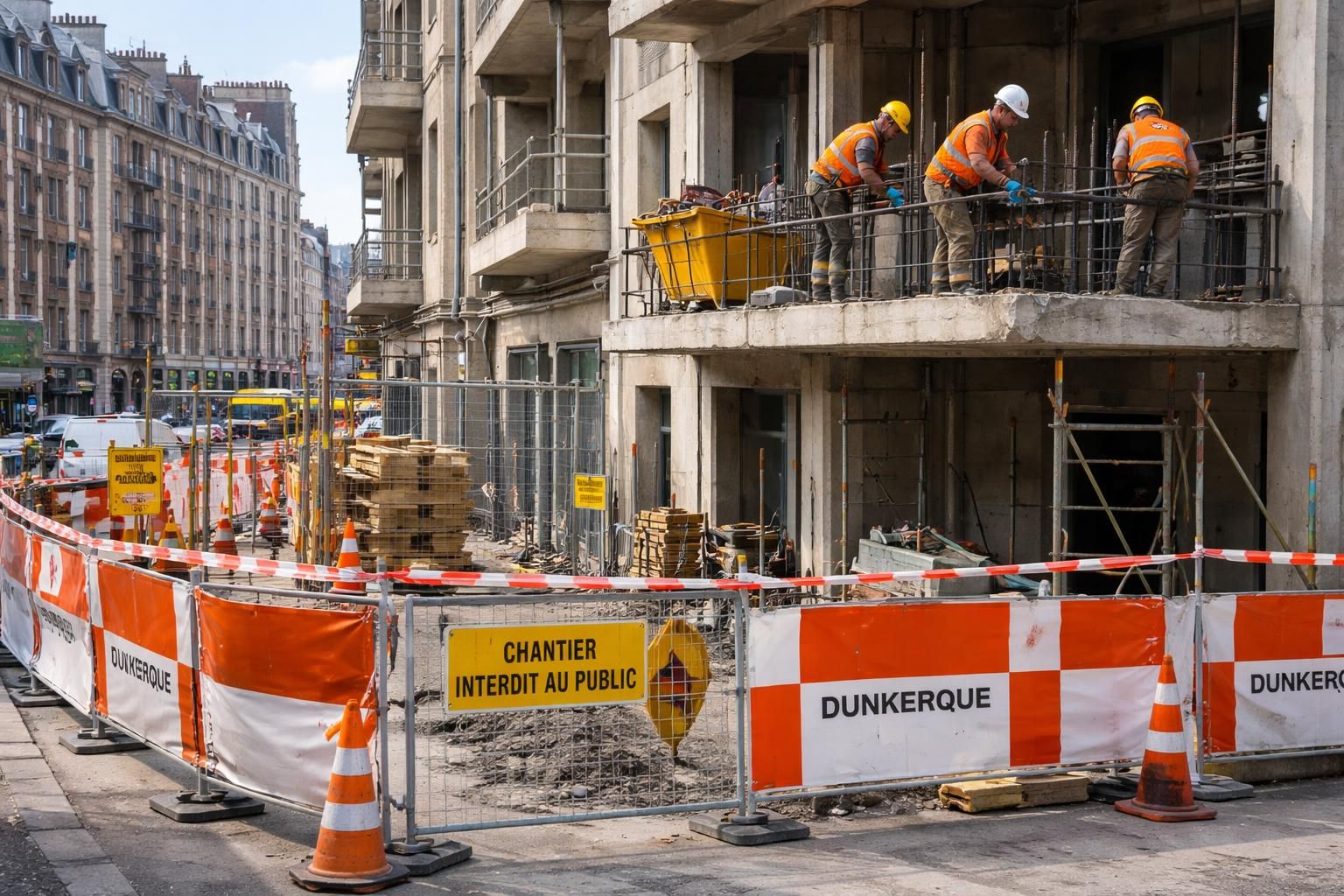 accident à dunkerque : l’entreprise reconnaît une erreur humaine responsable de la chute d’un balcon et présente ses excuses aux victimes.