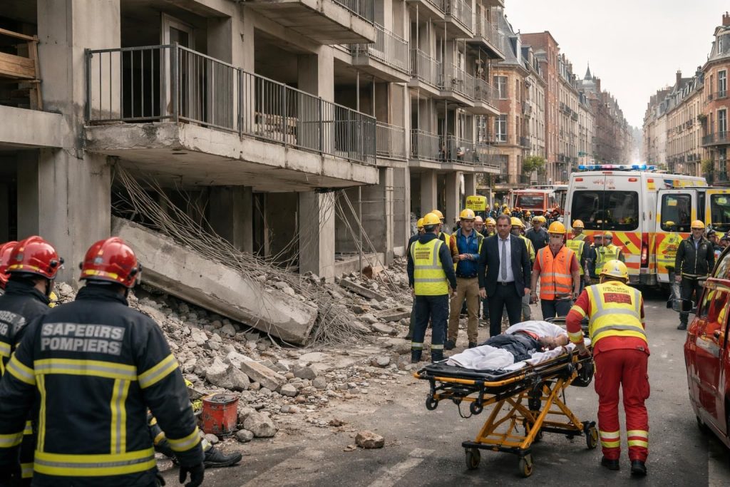 accident à dunkerque : l’entreprise reconnaît une erreur humaine après la chute d’un balcon et présente ses excuses aux victimes et à la communauté.