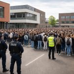 six établissements scolaires de la région, dont trois à dunkerque, évacués en urgence suite à une alerte à la bombe coordonnée via pronote. suivez les dernières informations sur cet incident.