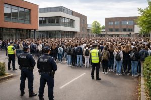 six établissements scolaires de la région, dont trois à dunkerque, évacués en urgence suite à une alerte à la bombe coordonnée via pronote. suivez les dernières informations sur cet incident.