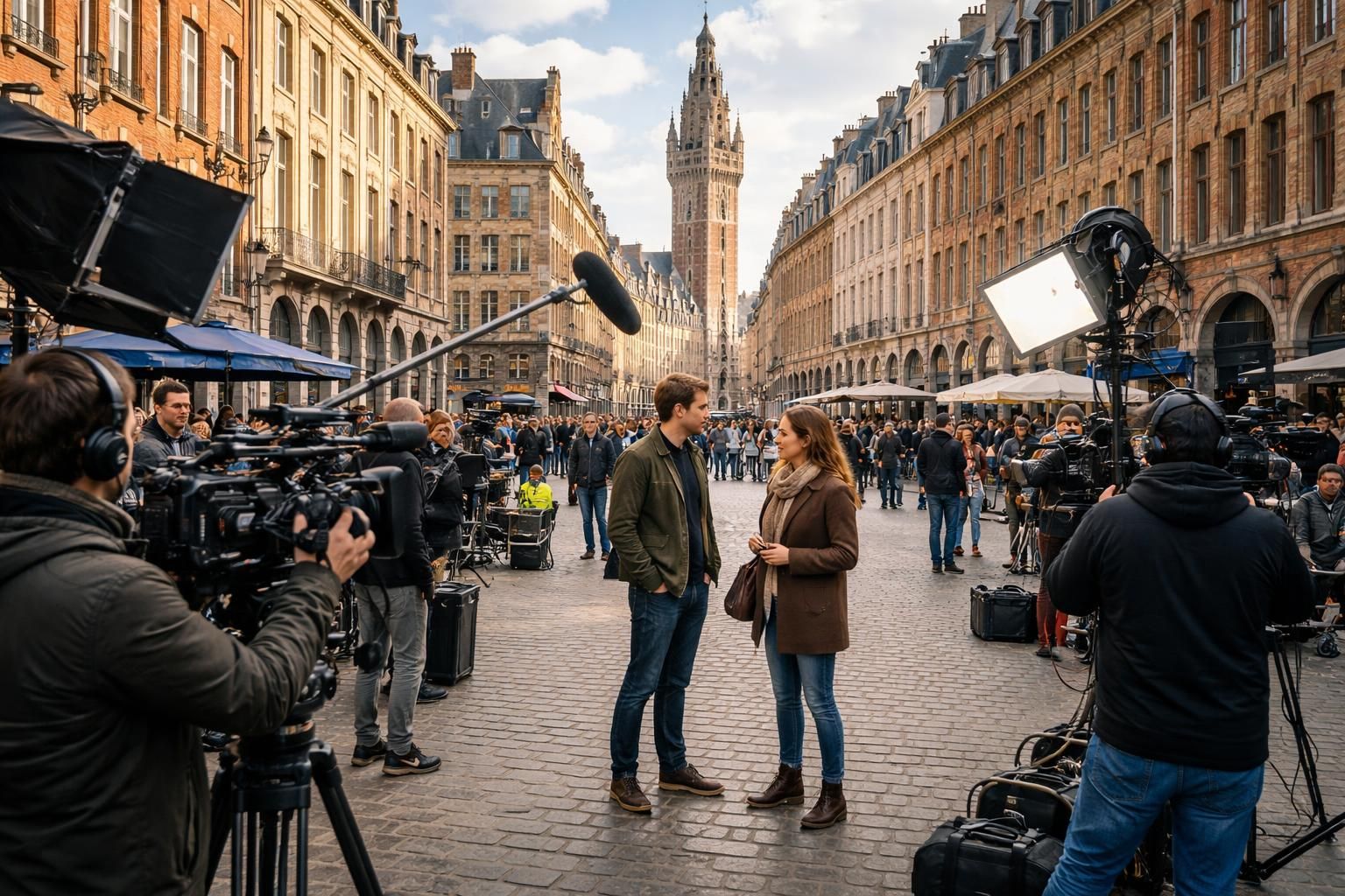 découvrez la nouvelle série tournée dans la métropole de lille, après le succès de hpi, qui fera sensation à series mania.