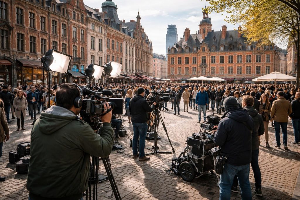 après le succès de hpi, découvrez une nouvelle série tournée dans la métropole de lille qui fait son apparition à series mania, promettant une intrigue captivante et un décor authentique.