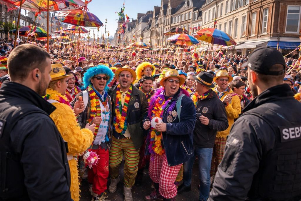 découvrez les festivités du carnaval 2026 à dunkerque avec un focus sur la bande de malo, placée sous étroite surveillance ce dimanche pour garantir la sécurité et la bonne tenue des événements.