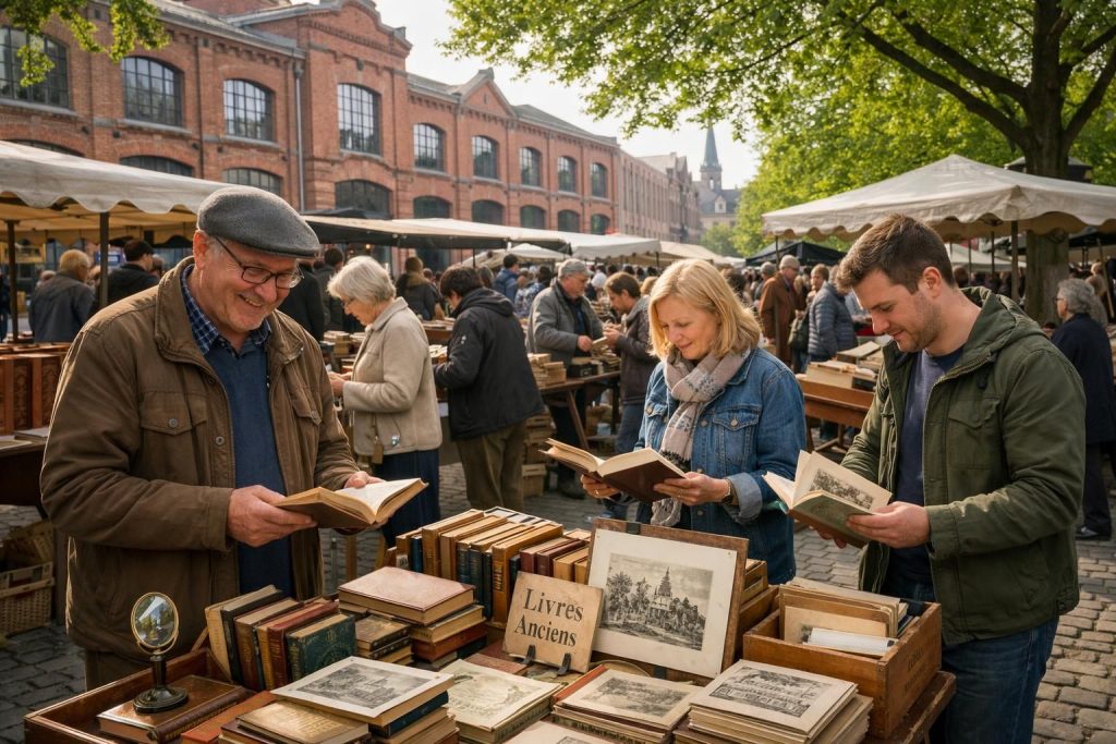participez dimanche à roubaix au marché aux livres et aux estampes, un événement gratuit incontournable pour les passionnés de lecture et d'art. venez dénicher des trésors uniques !