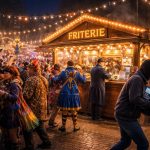 à dunkerque, la caisse de la friterie située sur la place paul-asseman a été dérobée pendant le bal traditionnel des kakernesches, provoquant l'émoi parmi les participants.