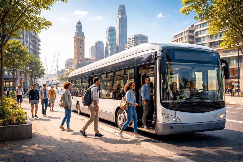 découvrez comment dunkerque réalise le rêve de new york en proposant la gratuité des transports en commun pour faciliter les déplacements de tous.