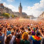 découvrez l'effervescence de dunkerque lors d'une marée humaine exceptionnelle, où la foule est portée par une vague d'émotions intenses et une ambiance vibrante.