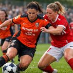 revivez le match palpitant de d3 féminine où lorient montre toute sa détermination en tenant tête au leader roubaix avec courage et solidité.