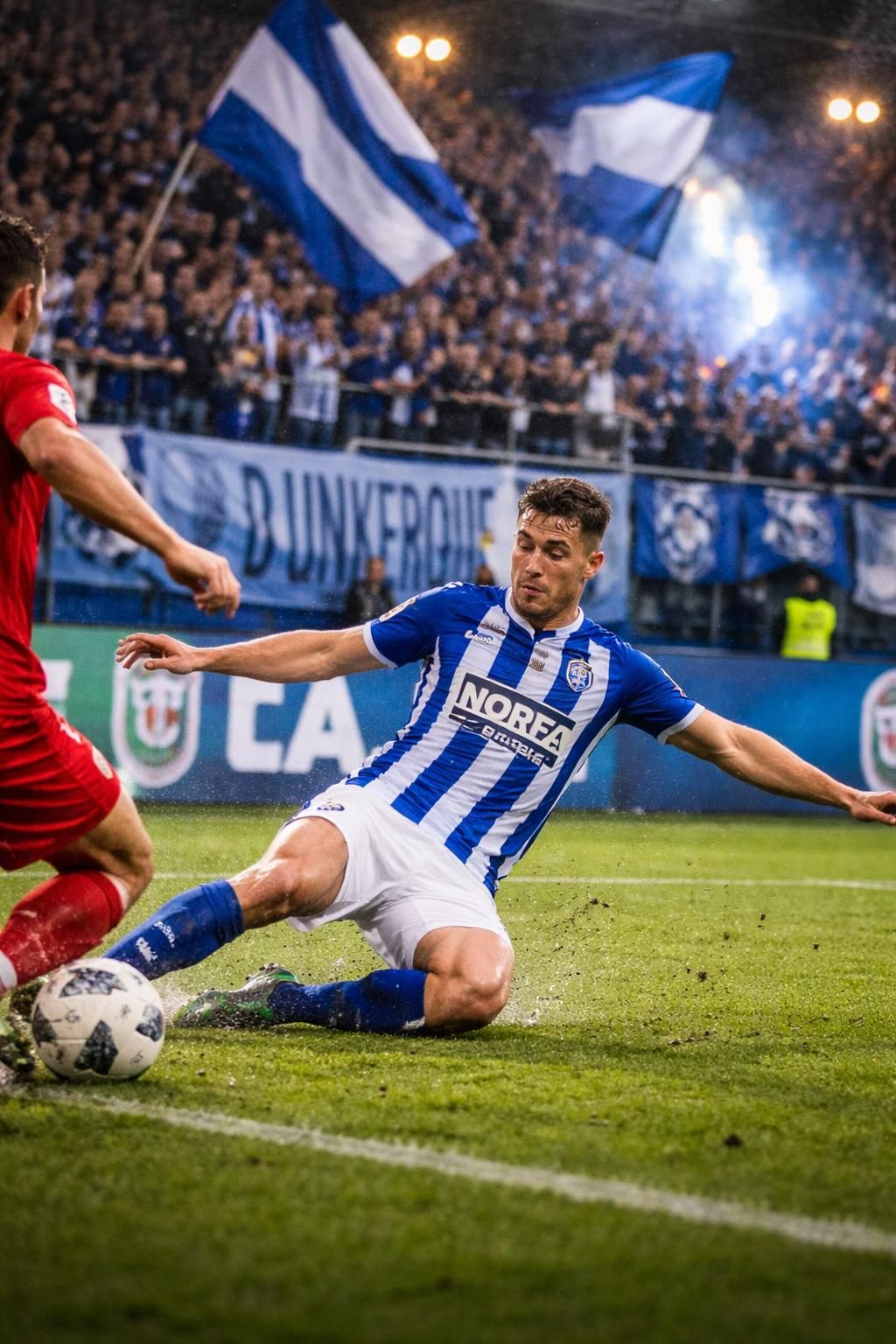 football : dunkerque perd un élément clé de sa défense, un pilier de l'équipe quitte le club, impactant la stratégie défensive pour la saison à venir.