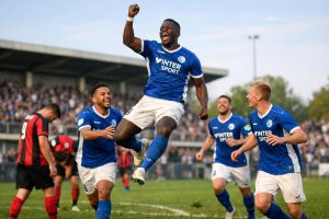 revivez la victoire impressionnante de tourcoing contre roubaix en r1, portée par un quadruplé spectaculaire de maki tall qui a su dominer le match.
