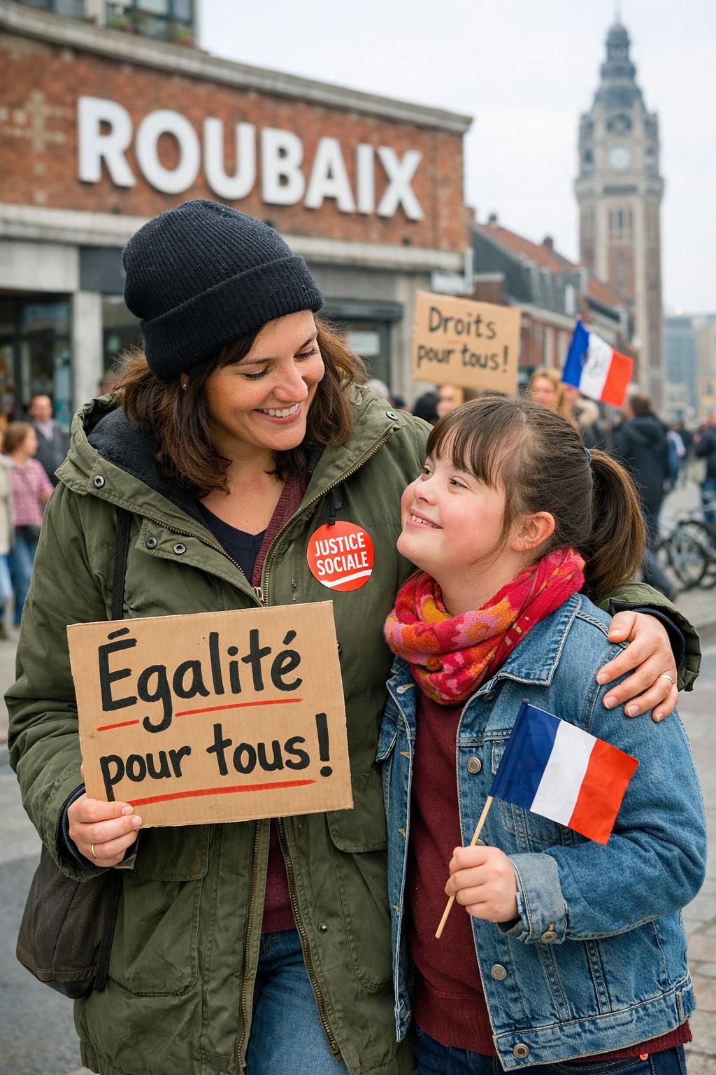 découvrez le parcours d'une maman de roubaix qui lutte contre les défis administratifs liés au handicap et milite pour un soutien renforcé aux parents concernés.