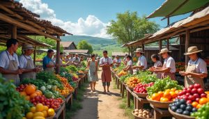 découvrez comment les circuits courts se développent rapidement dans la région, favorisant une consommation locale, durable et responsable.