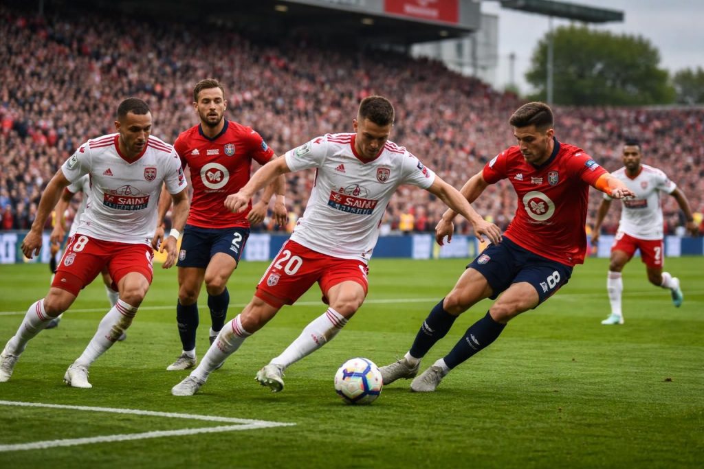 revivez le match intense entre lille et brest où le stade brestois a résisté avec détermination dans le nord malgré des défis inattendus.