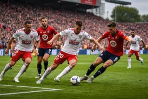 revivez le match intense entre lille et brest où le stade brestois a résisté avec détermination dans le nord malgré des défis inattendus.