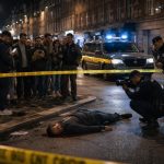 une enquête est en cours à lille suite au meurtre au couteau d'un homme de 46 ans. les autorités recherchent des témoins et des informations pour élucider ce drame.