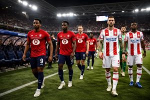 découvrez les compositions officielles des équipes pour le match lille contre étoile rouge. analyse complète et dernières mises à jour avant le coup d'envoi.