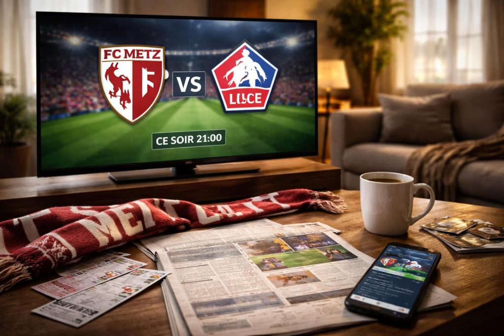 découvrez comment regarder metz vs lille en direct à la télévision avec notre guide complet, incluant l'heure de diffusion et toutes les informations essentielles pour ne rien manquer de ce match de ligue 1.