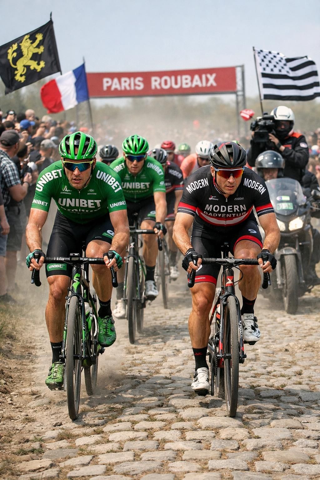 participez à paris-roubaix 2026 avec les invitations exclusives de unibet et modern adventure. profitez d'une expérience unique et vivez la légende de la course cycliste emblématique.